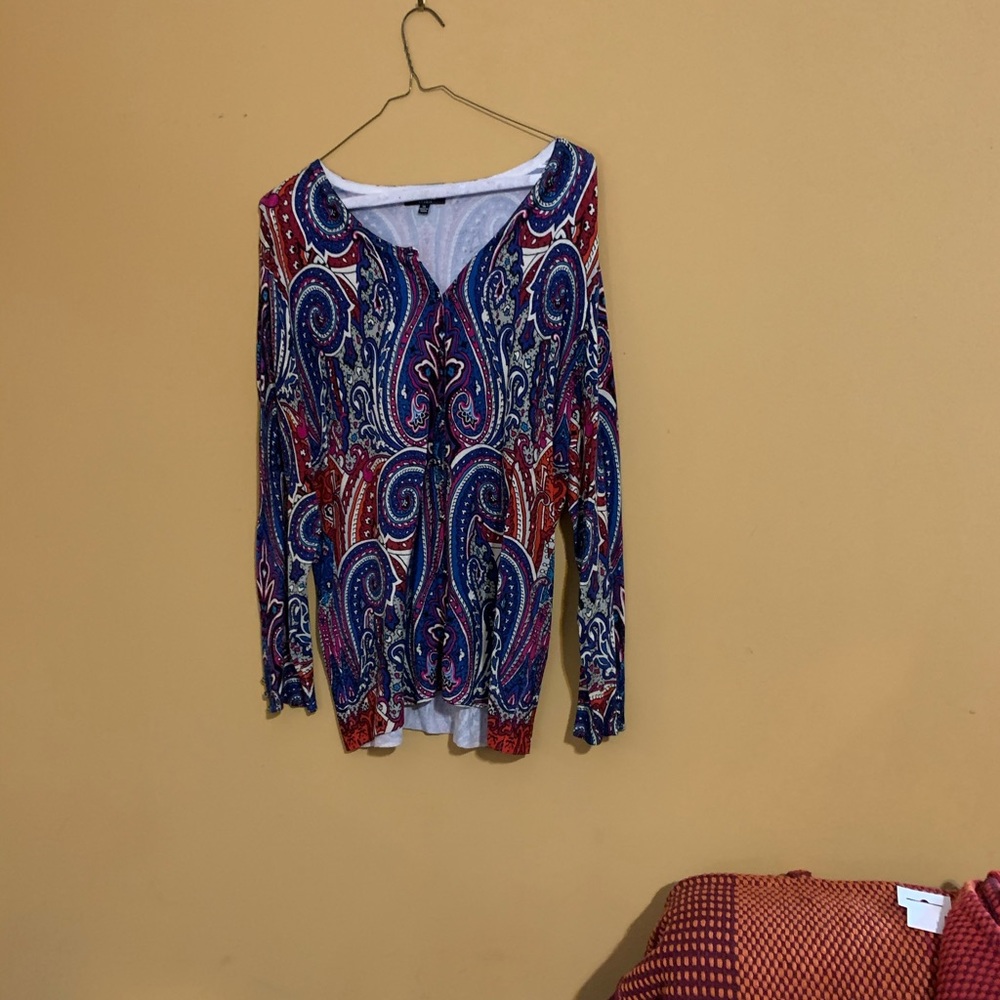 Women’s patterned shirt